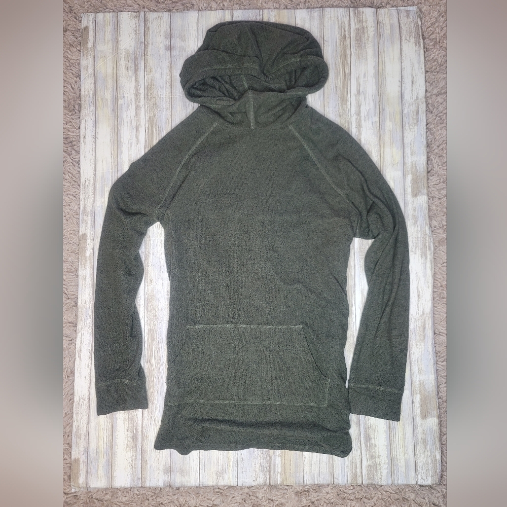 Torrid SUPER SOFT Forest Green Hooded Sweater